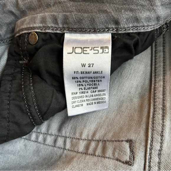 Joe’s Jeans Skinny Ankle, Size 27 - Picture 6 of 8